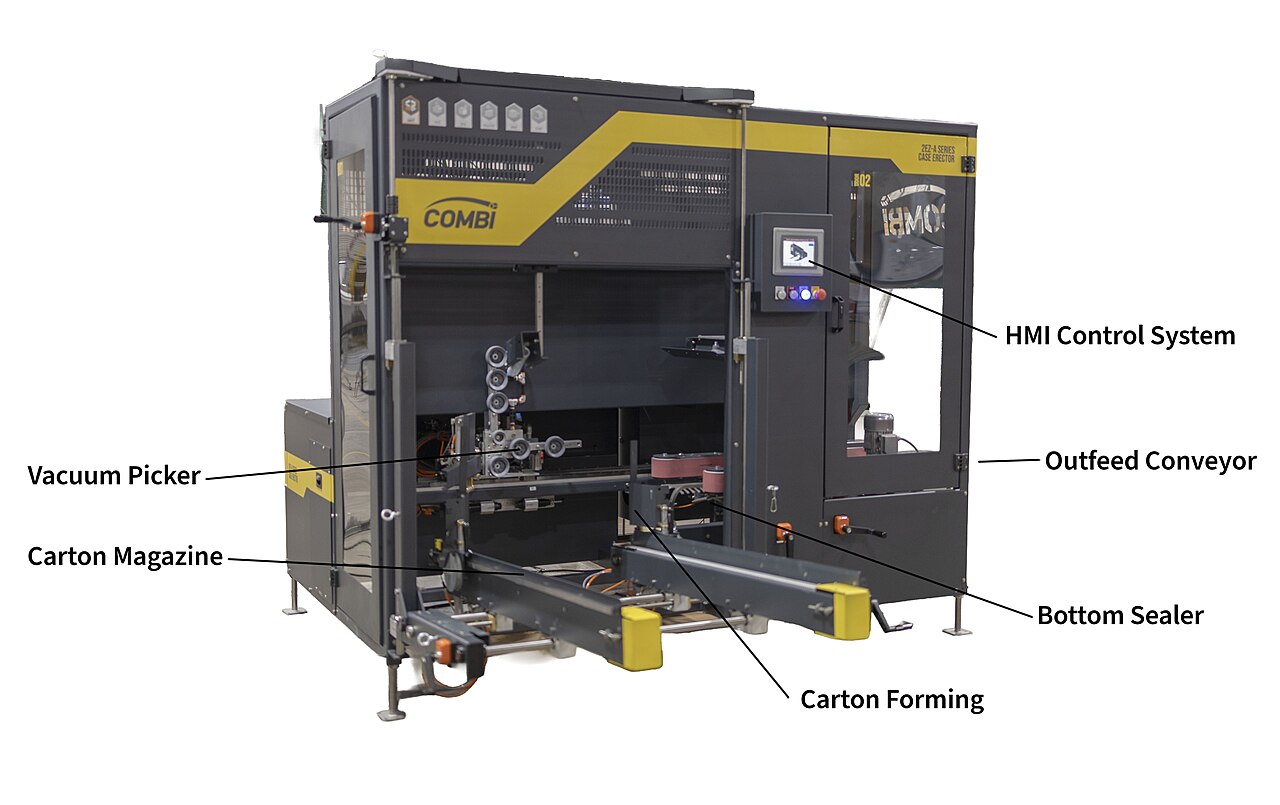 Carton Erector & Sealer — Cerox factory automation Sri Lanka